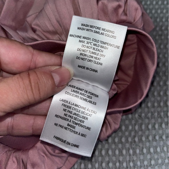 EUC Zyia Dusty Pink Blush Flyer Skirt/Skort with built-in shorts size L 12-14 - Picture 5 of 7